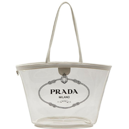 prada pvc塑料透明包多少錢？prada透明塑料包價格