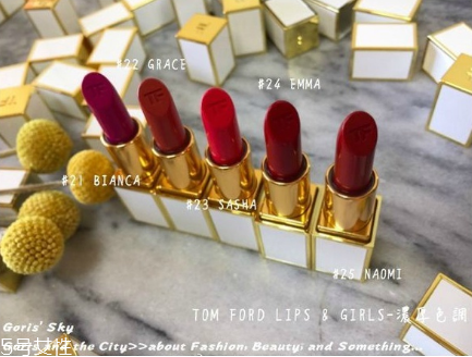 tom ford白管口紅禮盒價(jià)格多少錢(qián) tf限量版50支口紅套裝試色