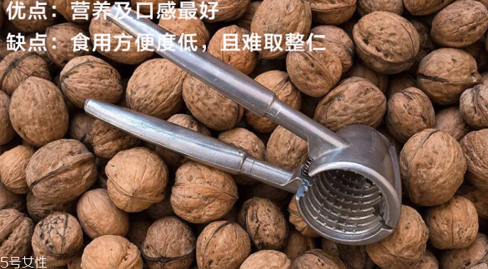 紙皮核桃和厚殼核桃哪個(gè)好 核桃3種厚度大pk