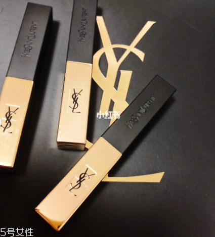 ysl細管小金條啞光口紅熱門色號 ysl小金條the slim系列