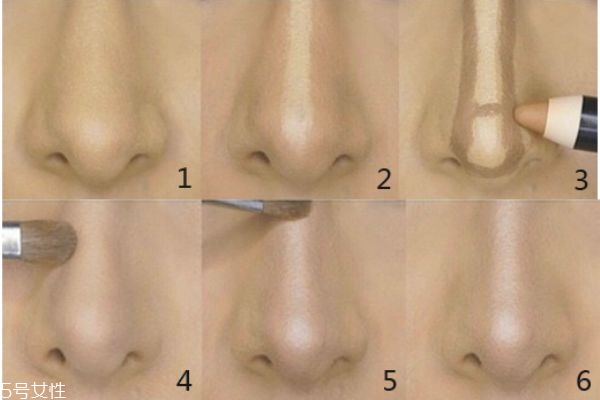 鼻影怎么畫(huà)好看圖解 鼻影的畫(huà)法步驟
