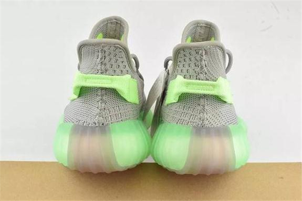 yeezy 350 true form lime實(shí)物諜照 椰子灰綠配色